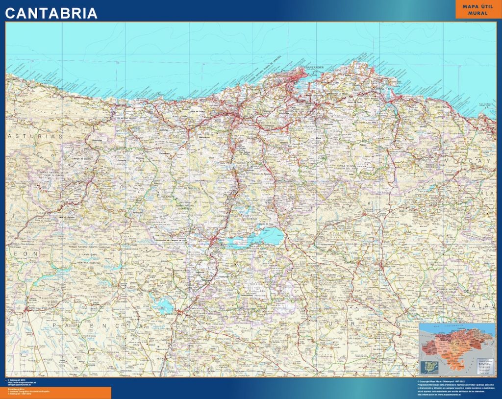 Mapas Cantabria 