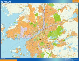 Mapas Suecia Mapas Cantabria Y Santander Grandes De Pared